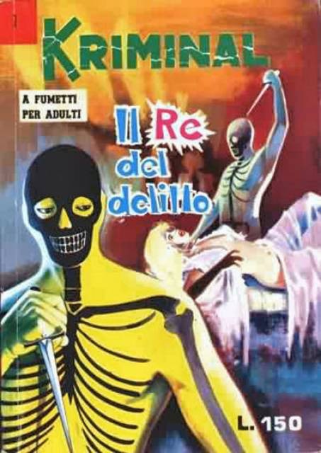 DIABOLIK KRIMINAL SATANIK e il Fumetto NOIR Italiano