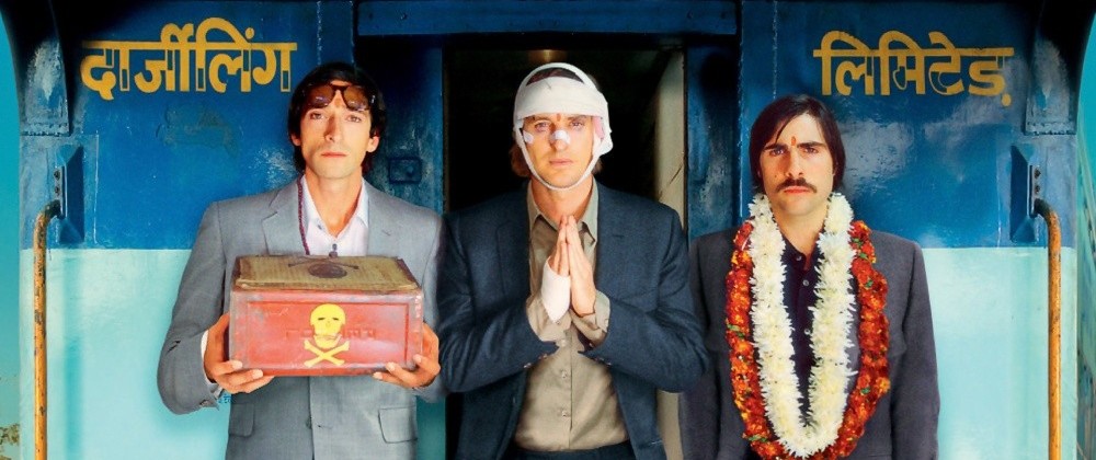 Enlightenment: Wes Anderson's film The Darjeeling Limited, featuring Owen  Wilson, Adrien Brody, and Jason Schwartzman – Offscreen